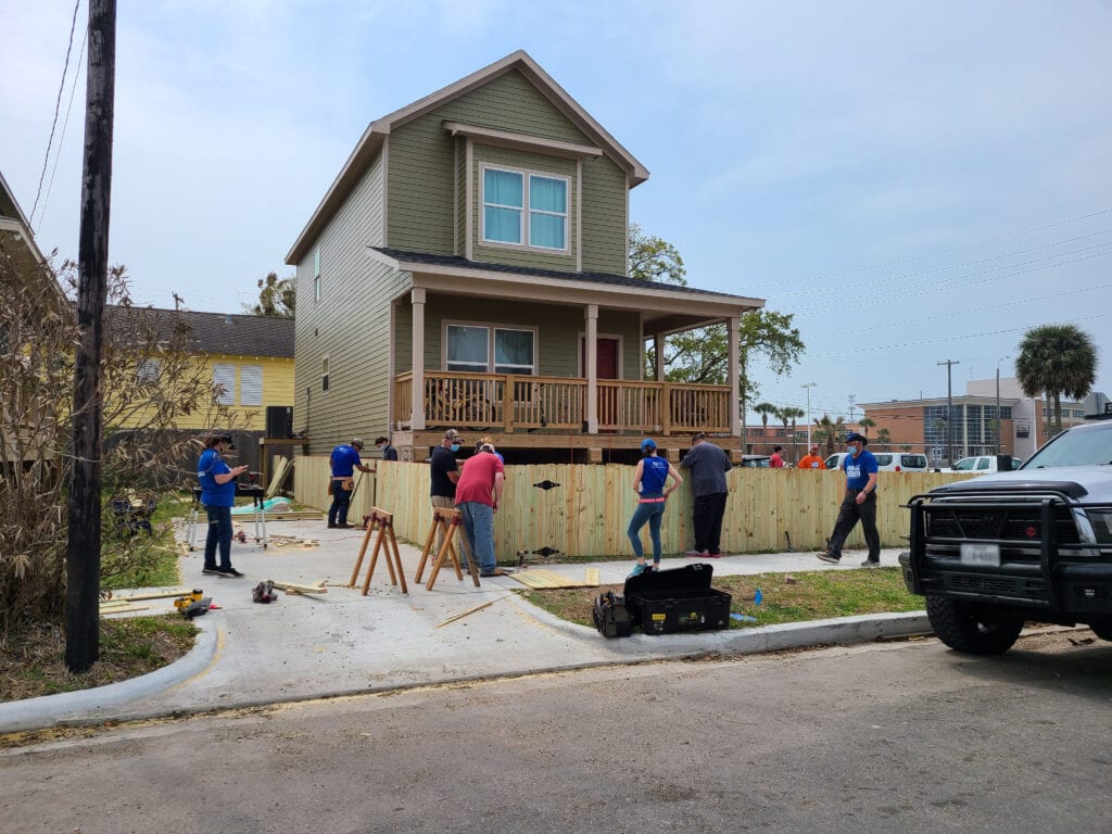 Galveston Fence Project - House Image